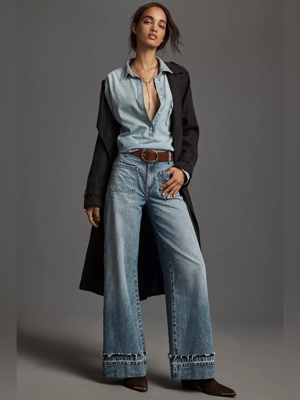 rag & bone Marina High-Rise Cuff Jeans